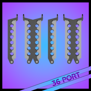 Kabel Klemme Kupfer - 36 Port Bundle 2